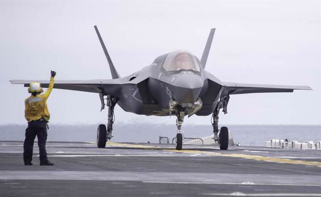 F-35B隐形战机的资料照。（(图/美国海军）