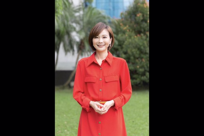 賴清德競選團隊發言人，由電視台前主播郭雅慧出任。（翻攝自郭雅慧臉書）