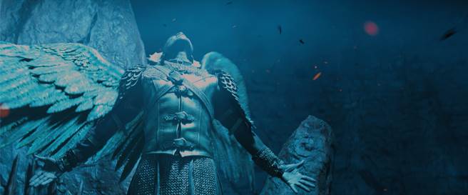 《神鬼圣战》剧照，图中为撒旦路西法（原创娱乐提供）