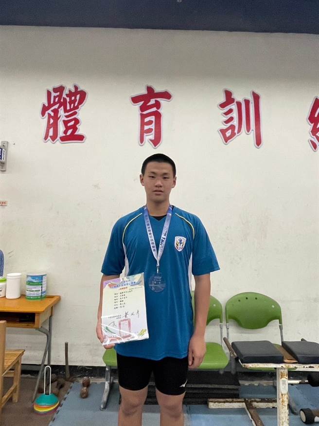 ▲表现优异入选亚青赛国家代表队的王君豪同学。（基隆市政府提供／徐佑升基隆传真）