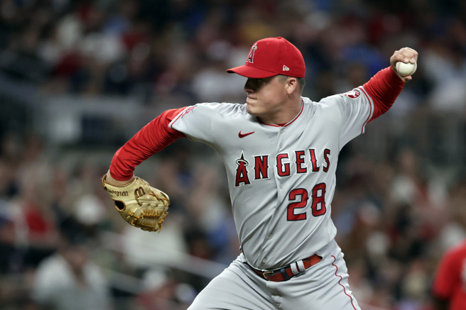 卢普今被天使放进伤兵名单。（美联社资料照）