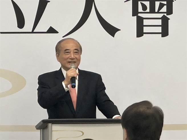 前立法院长王金平。（黄婉婷摄）