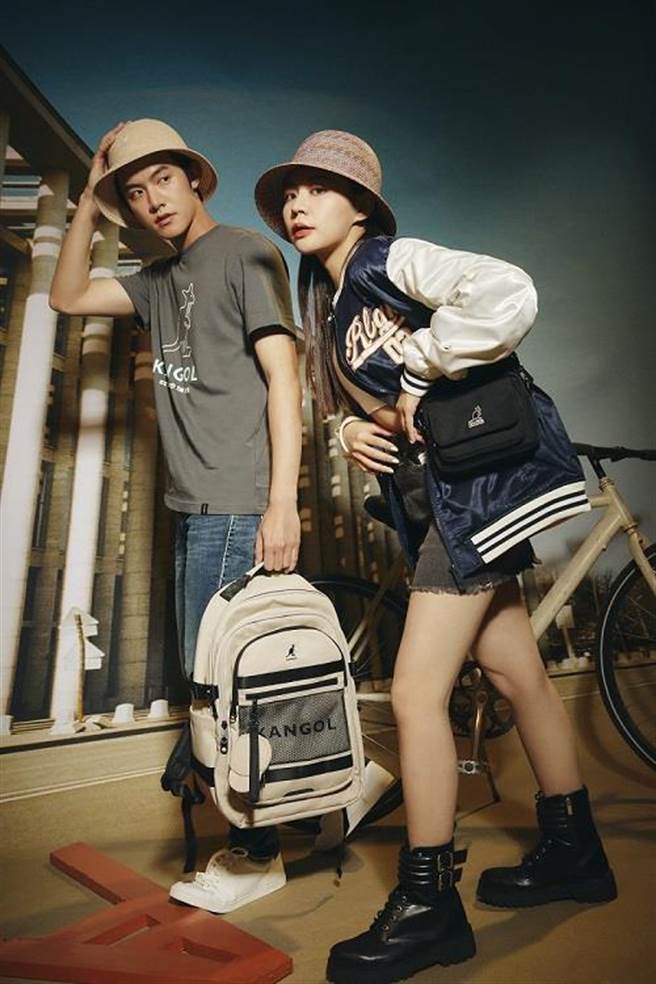 KANGOL编织钟型帽为夏日简易、轻便的穿着特性点缀出穿搭亮点。（KANGOL提供）