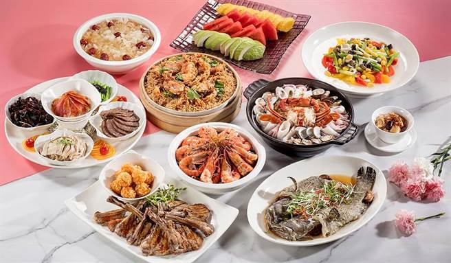 台中震大金郁金香酒店打出「5月女王月」口号，大手笔推出一系列住宿、餐饮活动优惠。（震大金郁金香酒店提供／陈淑娥台中传真）