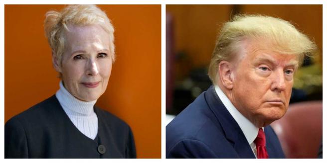 卡洛尔指控川普1990年代中期曾在百货公司更衣室侵犯她，川普矢口否认，并声称对方「不是我的菜」。