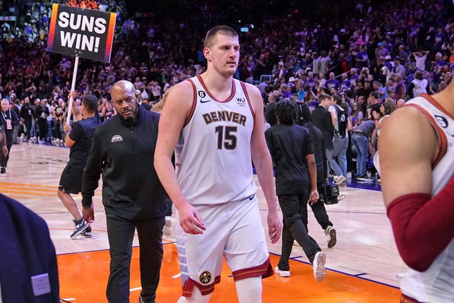 约基奇这次的动作真的太没品了。(美联社资料照)