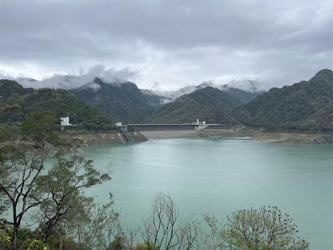 这波梅雨为曾文水库进帐约100万吨水。（南水局提供／程炳璋台南传真）