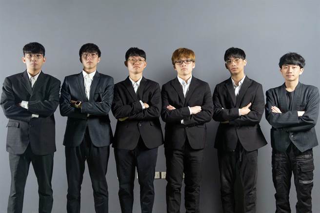 龙华科技大学资讯网路工程系学生成立「Gaiabit毛焦点」创业团队。（龙华科大提供）