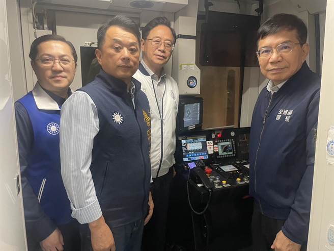 机捷A22站运转测试中，今年7月可望通车。(吕筱蝉摄)