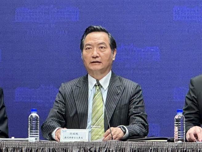 行政院代理发言人罗秉成。（资料照／黄婉婷摄）