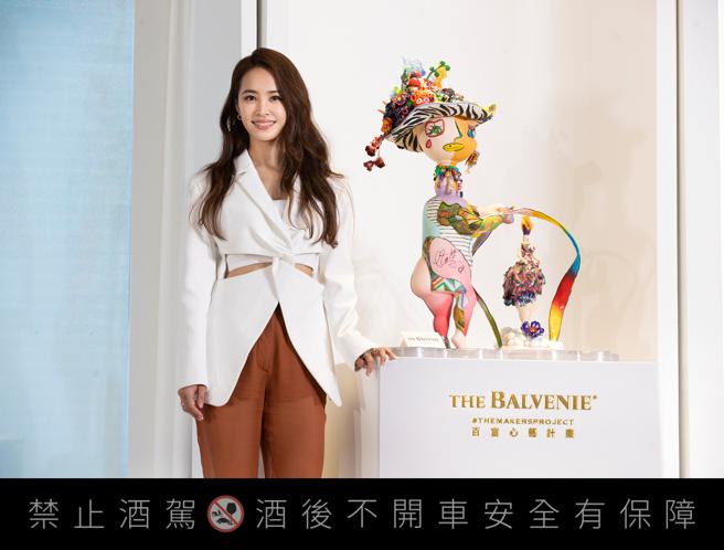 百富威士忌举办「百富艺级飨宴」品酩会，除了美酒佳肴，还可欣赏蔡依林的翻糖艺术作品。（Balvenie提供）