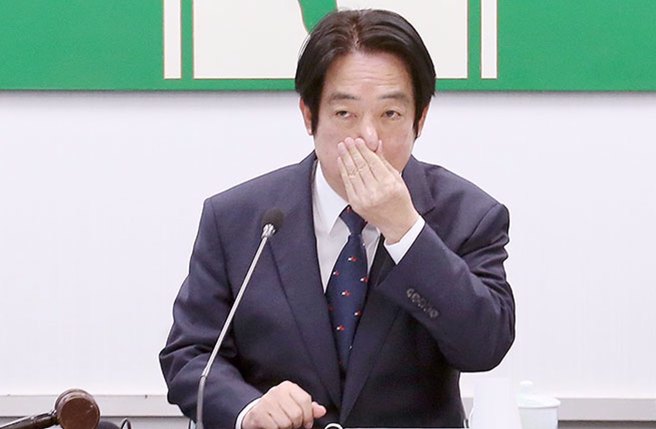 台湾民意基金会今（15）日公布最新民调，有五成一民眾不支持民进党2024继续完全执政，仅四成支持。图为副总统赖清德。（中时资料照）