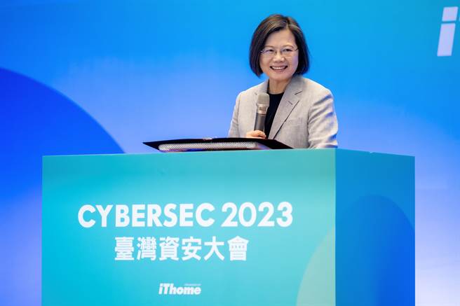 总统蔡英文。（总统府提供）