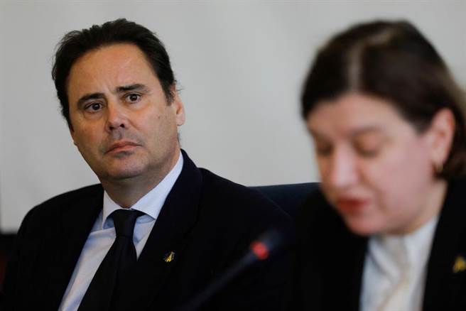 欧洲联盟新任驻中国大使庹尧诲9日表示，近期欧盟外交与安全政策高级代表波瑞尔有关台海的言论被严重夸大。（路透社）