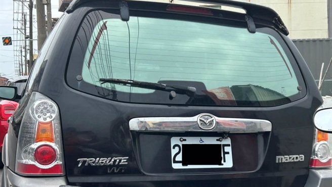 交通部核发的身心障碍专用车牌知道的人不多，停车时常出现问题。（张朝欣摄）