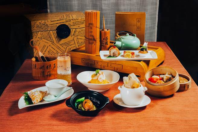 「漂亮广式海鲜餐厅」推出期间限定的「绝世珍珠飨宴」，可品嚐到6道港味珍馔。(台北君悦酒店提供)