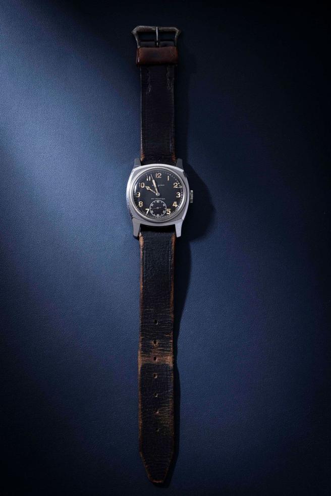 浪琴表于1935年生产MAJETEK飞行腕表。（LONGINES提供）