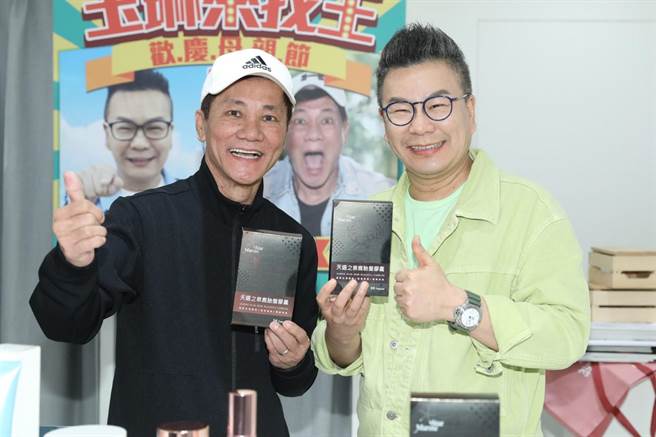 沈玉琳（右）今被问到上月遭枪击的制作人，坦言认识对方。（东森提供）