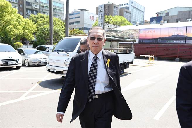 民视总经理廖季方出席宗华告别式。（民视提供）