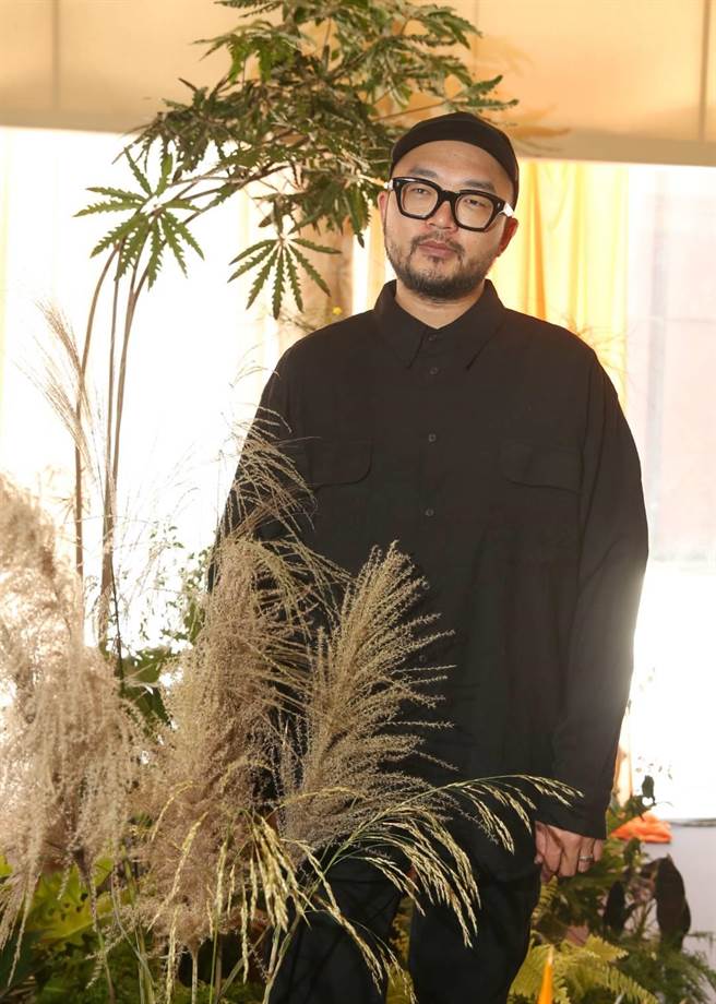 艺术家林人中在疫情后接下台北艺术节策展工作，他给了自己许多目标和任务设定。（王英豪摄）