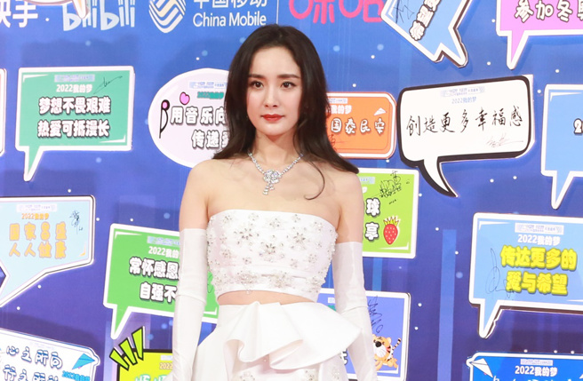 杨幂拥「收视女王」称号。（图／达志影像）