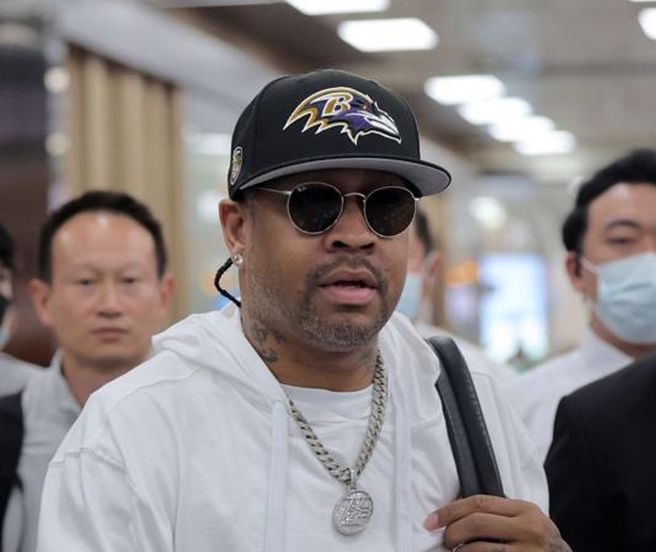 艾佛森5月10日抵達台灣，生平第2次訪台。（中央社）