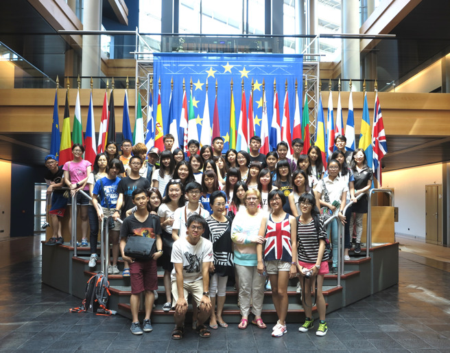 中德文化经济交流协会率领台湾学子赴德国海外学习，致力促进台湾与欧洲在文化及经济领域的多元交流。(戴志扬翻摄)