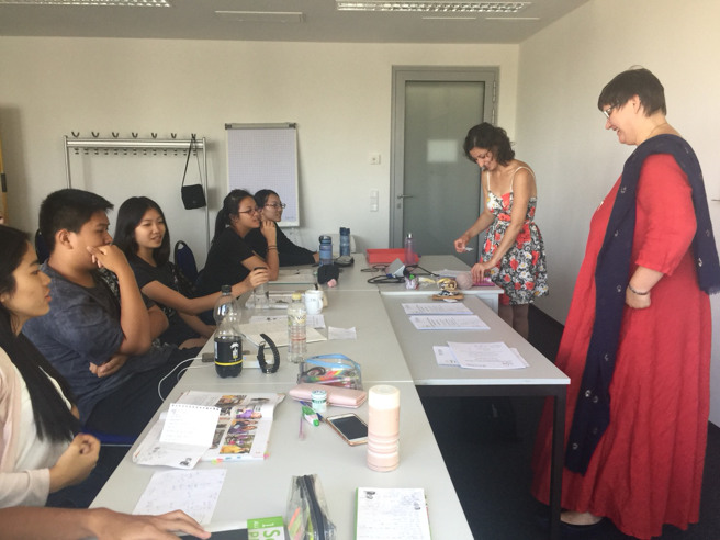 中德文化经济交流协会率领台湾学子赴德国海外学习，致力促进台湾与欧洲在文化及经济领域的多元交流。(戴志扬翻摄)