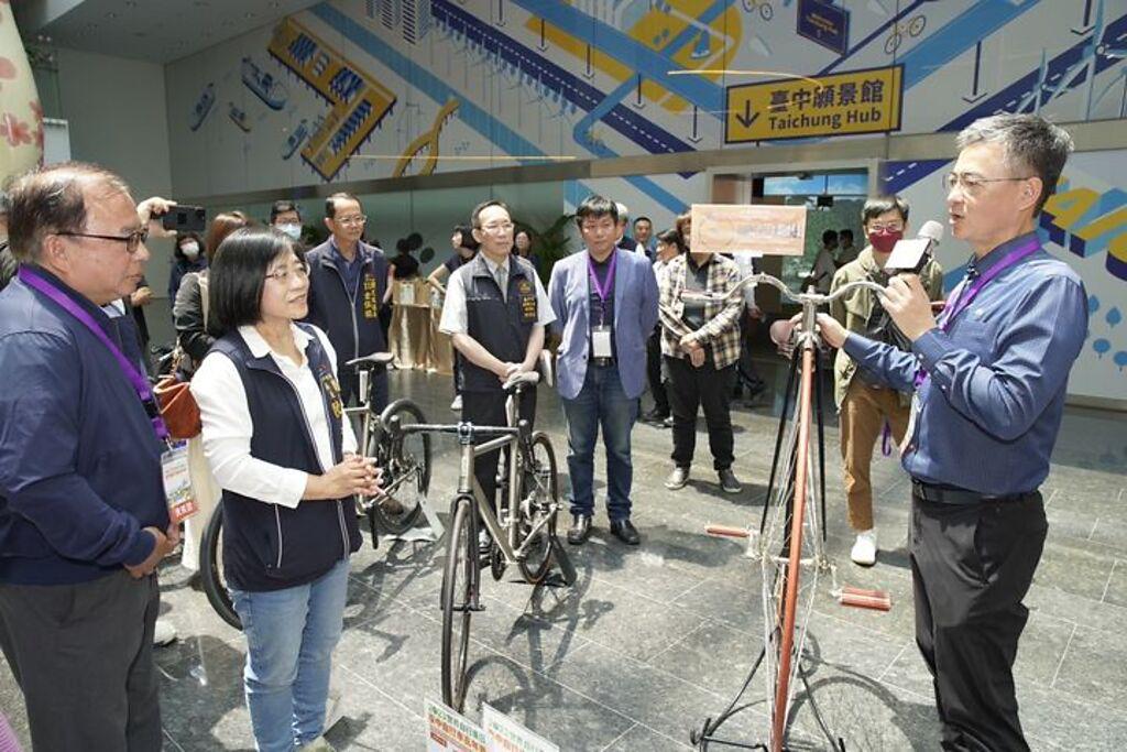 ▲台中自行車嘉年華活動現場也將展示自行車產業。　圖：台中市政府觀光旅遊局／提供