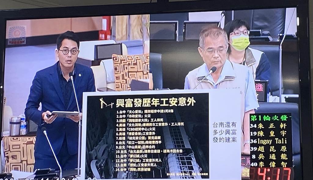 興富發頻傳工安事件 南市府勞工局：全面檢視台南2處建案 - 社會