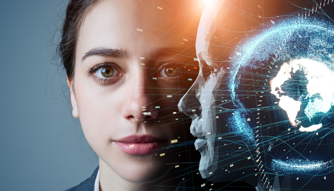 随着ChatGPT引爆话题，现在日常生活中，AI应用越来越广泛，不少人训练AI来帮助工作、绘图。(示意图／shutterstock)