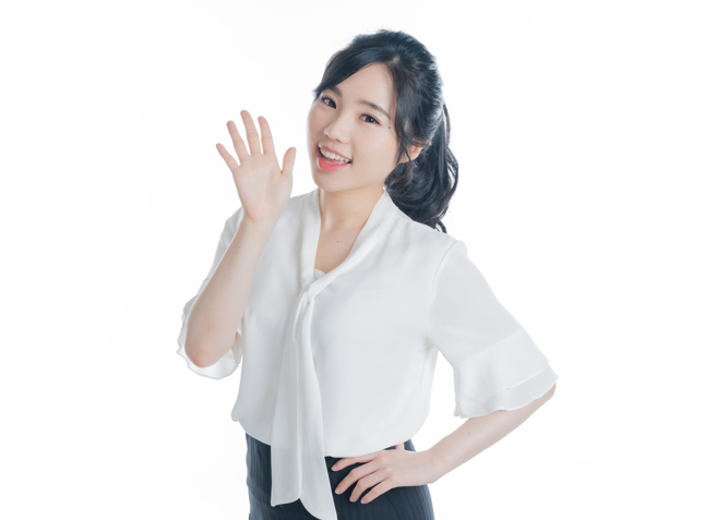 宋品莹（图）狠呛王必胜，表示强烈建议王「多上英文阅读课」。（宋品莹提供／邱立雅竹市传真）