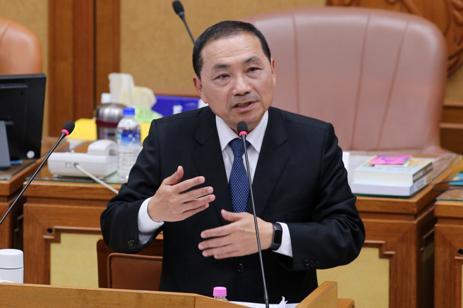 新北市长侯友宜。（资料照,黄世麒摄）