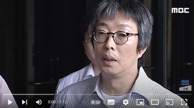 徐世源在医院吊点滴时骤逝，死因引发外界猜测。（图／截图自MBC YouTube）