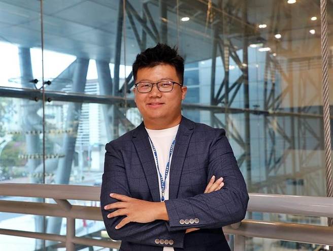 嘉義市政府新任建設處長田長沛率先報名參選國民黨內立委。（廖素慧攝）