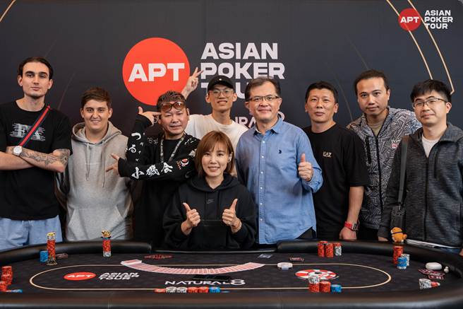 李佳薇在「Asian Poker Tour亚洲扑克巡迴赛」的mini-main event项目中获第6名。（翻摄脸书）