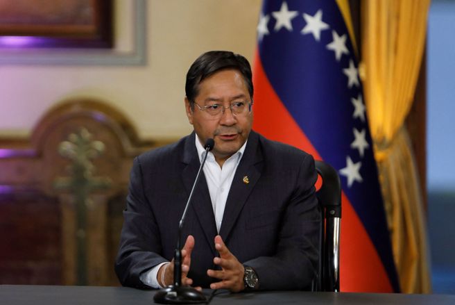 玻利维亚总统阿尔斯（Luis Arce）。(图/路透社)