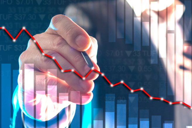 皇家集团（Royal Group Co Ltd）认为美国经济即将衰退，因此准备大作空美国股市。（示意图 Shutter Stock）