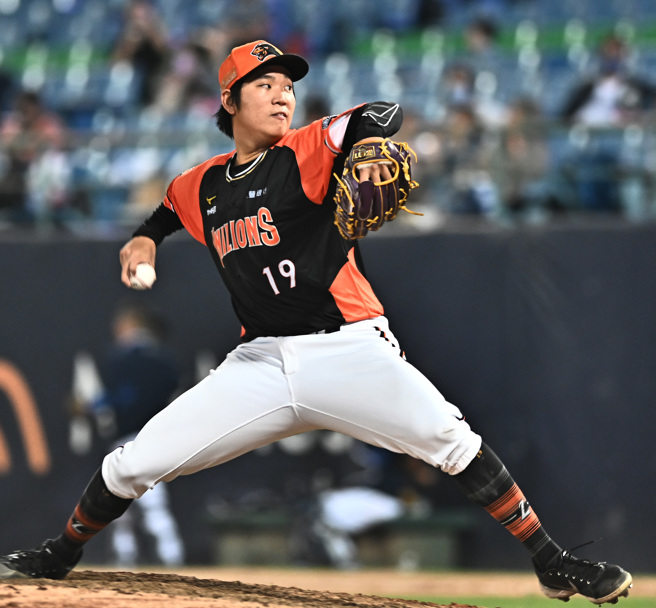 统一狮古林睿炀。（季志翔摄）