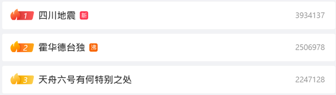 NBA球星「魔兽」霍华德跟副总统赖清德同框，登上微博热搜。（图截自微博）