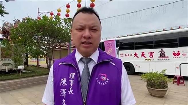 嘉义律师公会代表陈泽嘉律师。（廖素慧摄）