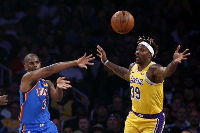 保罗（左）、霍华德（右）曾在各自位置上独霸一方。（美联社资料照）