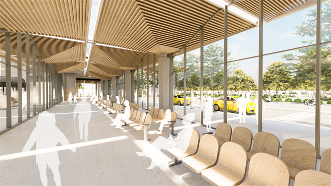 为纾解大溪假日庞大交通流量需求，桃市府在埔顶营区开发案中规画交通用地，作客运转运站。（都市发展局提供／蔡明亘桃园传真）