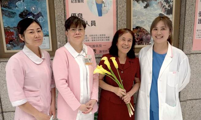 台东马偕医院国际护师节表扬活动。（蔡旻妤摄）
