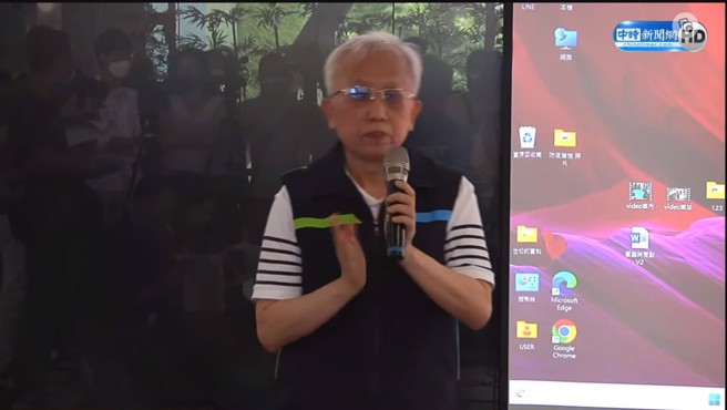 中捷代理董事长林良泰。（影片翻拍）