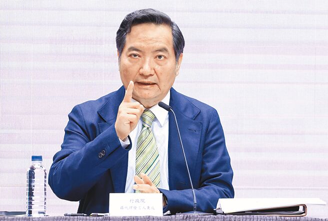 行政院代理发言人罗秉成。（本报资料照片）