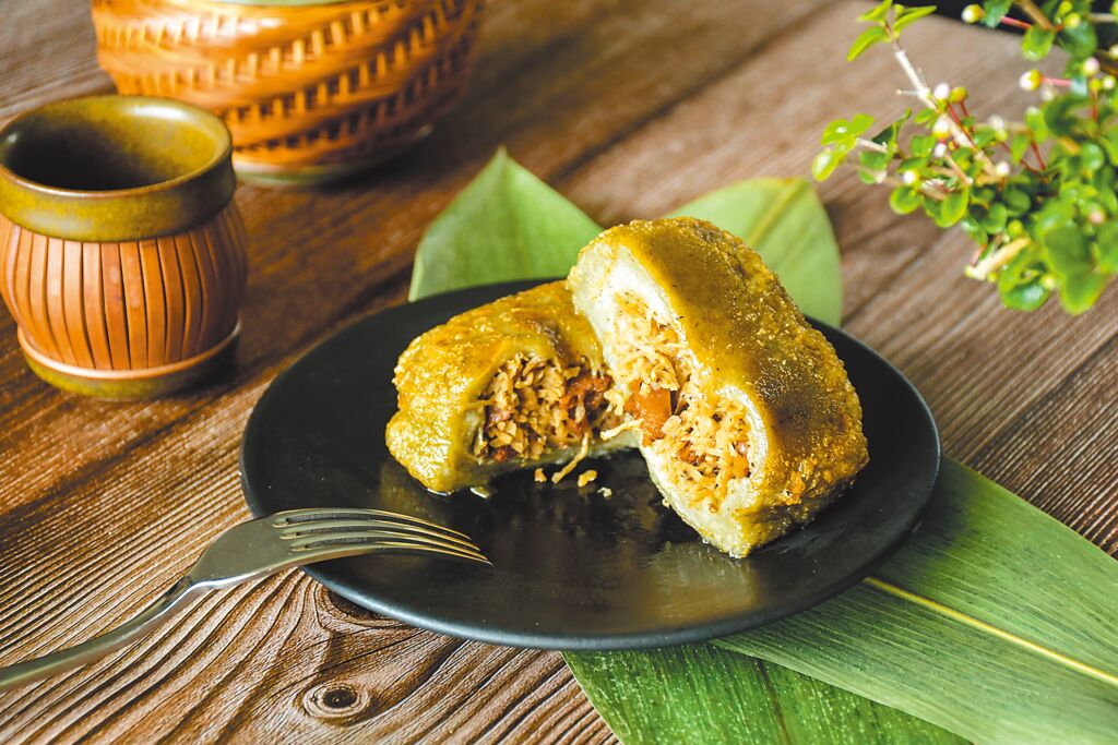 懷舊鹹香的「古意粿粽」。（涵碧樓提供）