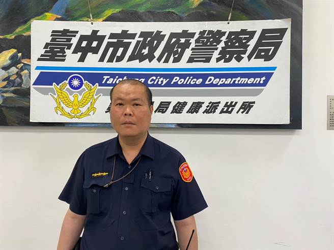 中市警员廖先清从警31年，视民如亲。（警方提供／陈淑芬台中传真）