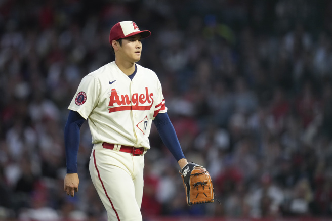 大谷翔平力拼本季第5勝，下回登板交手金鶯。（美聯社資料照）