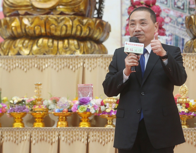 新北市长侯友宜。（资料照／陈怡诚摄）
